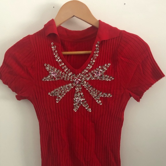 Fancy sequinned top - Picture 1 of 4